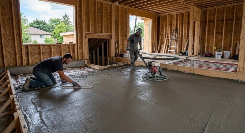 Concrete Installation in Fargo, ND