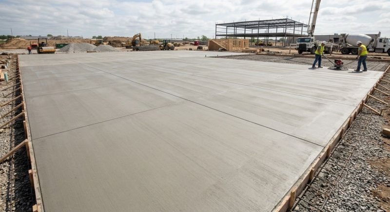 Commercial Slab Construction in West Fargo, ND