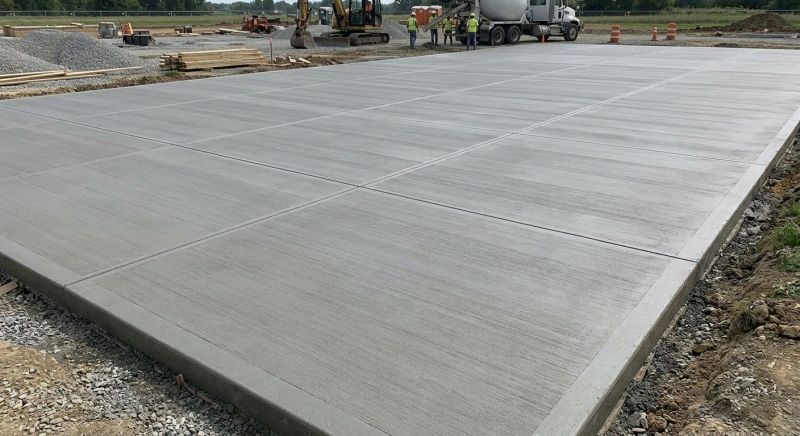 Commercial Slab Installation in Moorhead, MN