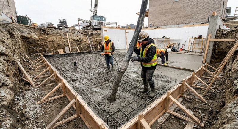 Concrete Basement Pouring in Fargo, ND