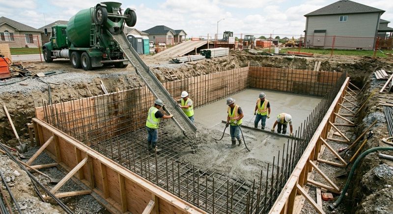 Concrete Basement Pouring in Fargo, ND