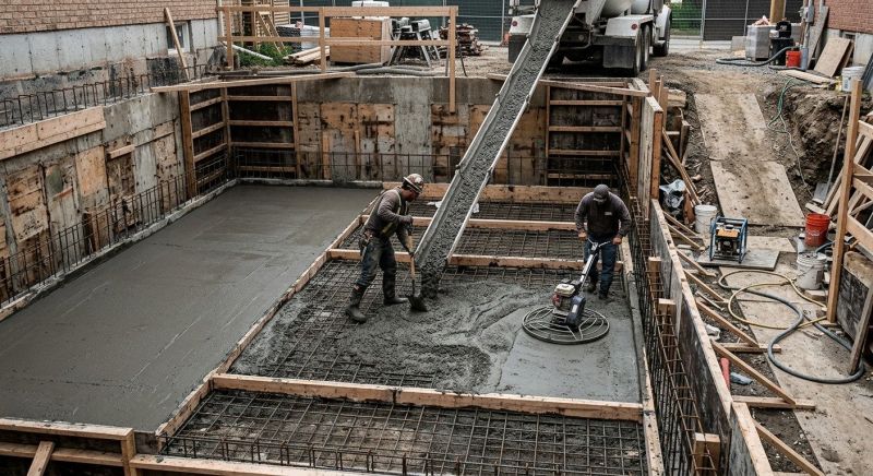 Concrete Basement Pouring in Fargo, ND
