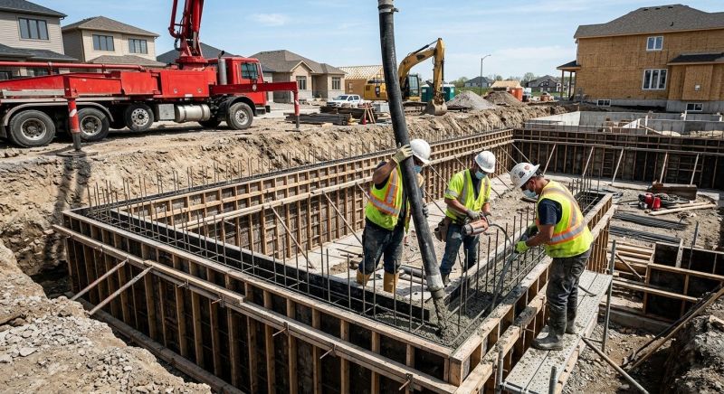 Concrete Basement Pouring in Fargo, ND