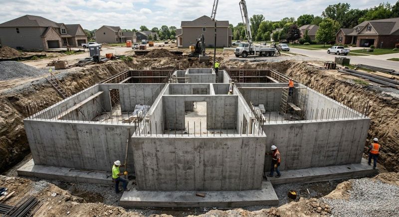 Foundation Construction in Fargo, ND