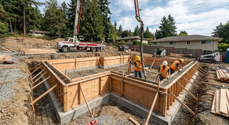 Foundation Construction in Fargo, ND