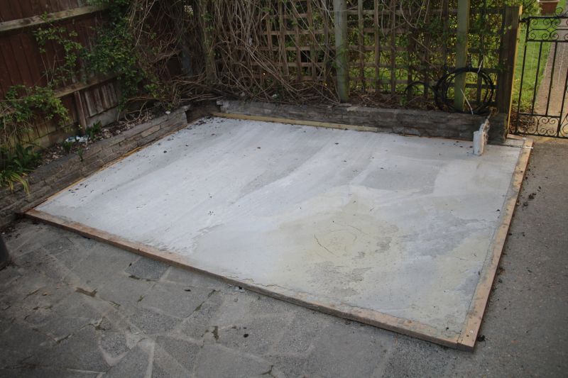Concrete Installation detail