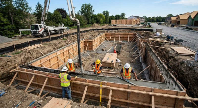 Home Foundation Installation in West Fargo, ND