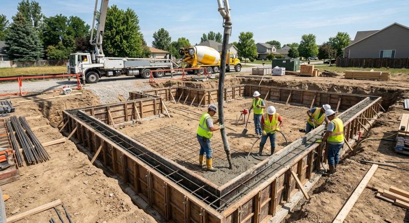Home Foundation Installation in West Fargo, ND